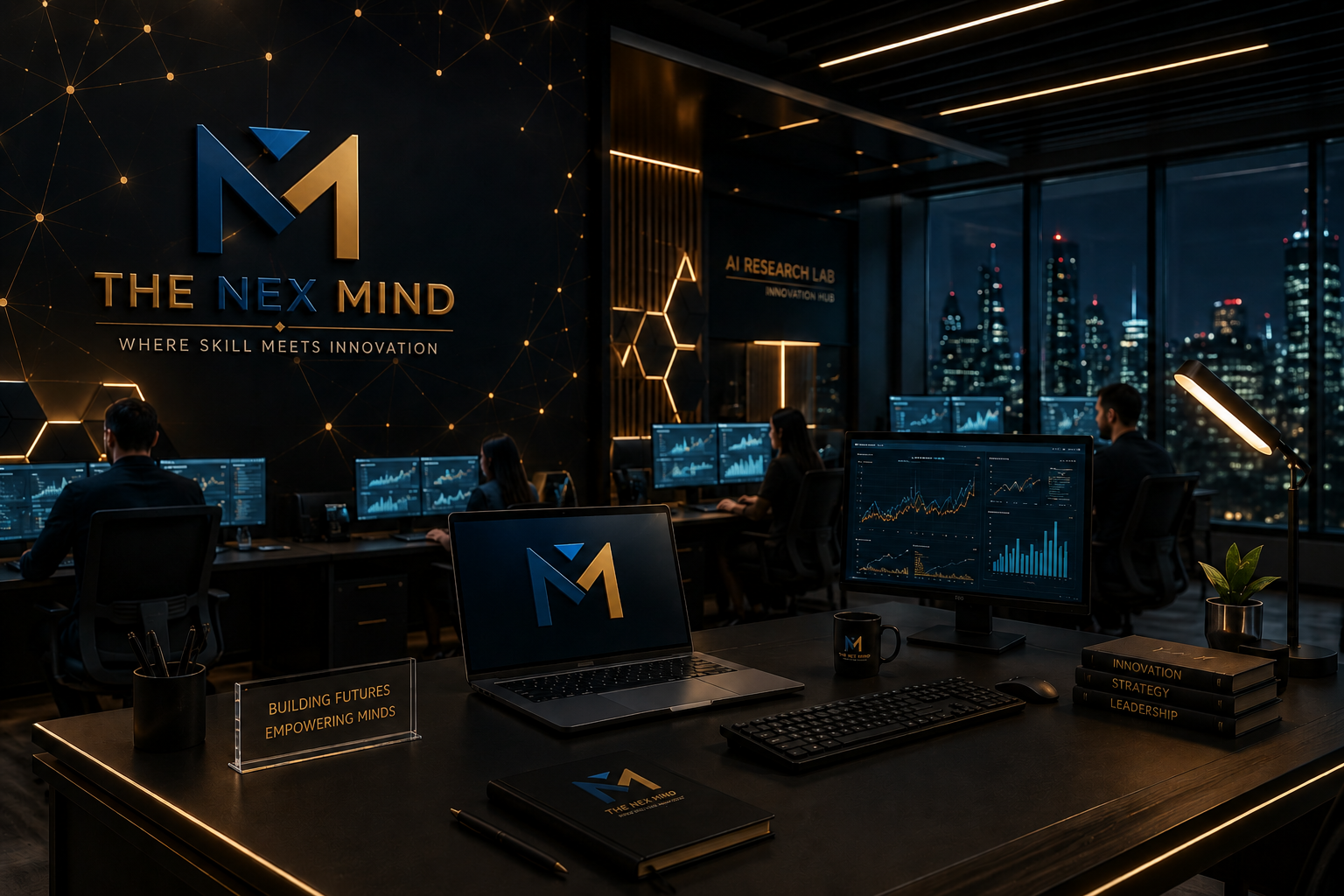 THE NEX MINDS — Students working on real-world tech projects